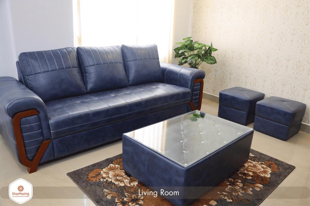 Staymazing-1,2 & 3 Bhk Ac Apartments In Hebbal-5Mins To Manyata-30Mins To Airport 班加罗尔 外观 照片